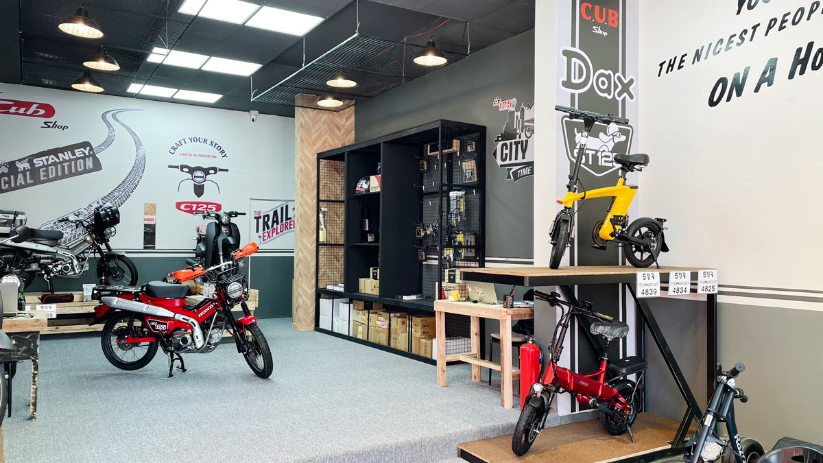 CuB Shop Lê Trọng Tấn - nơi hội tụ những “món hàng” thứ thiệt cho biker